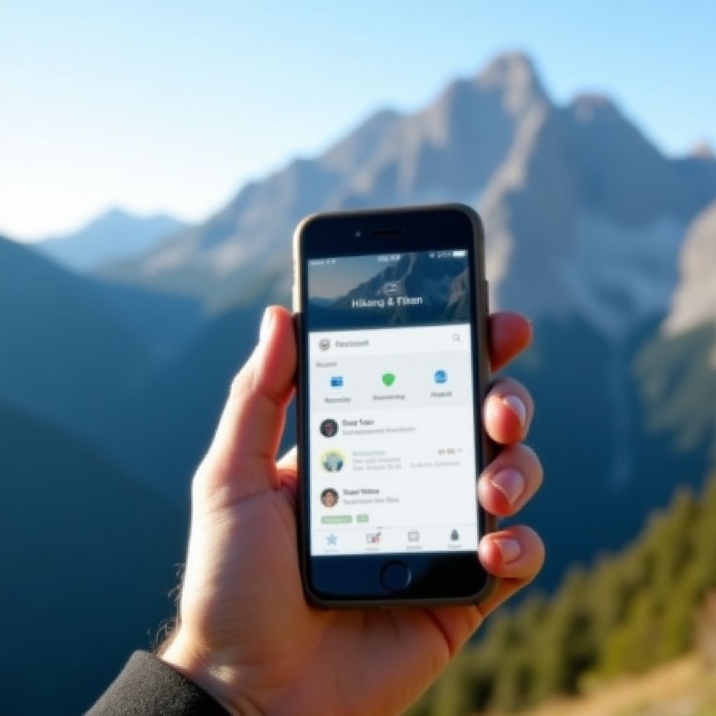 App de senderismo seguro