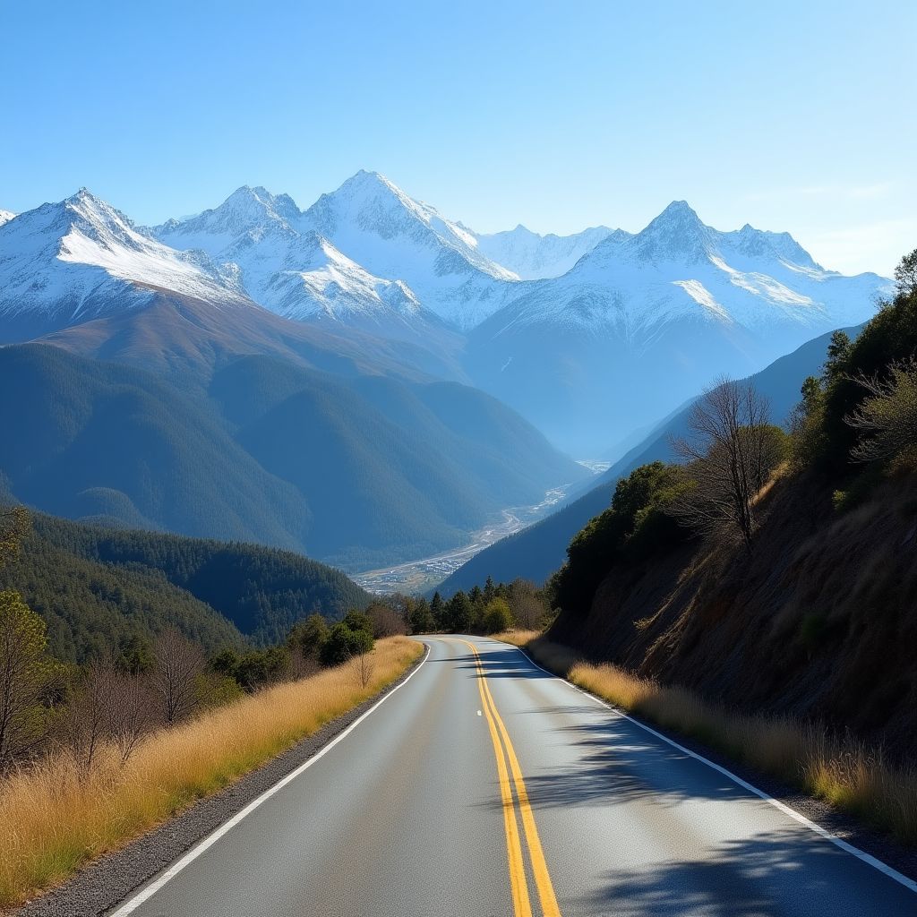 Sendero en Sierra Nevada